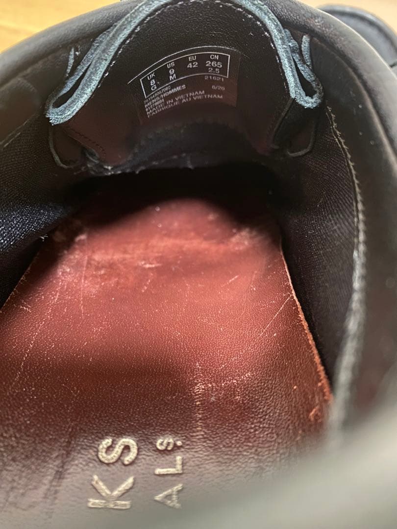 CLARKS WallabeeGTX （ブラック / ブラックレザー） 26.5
