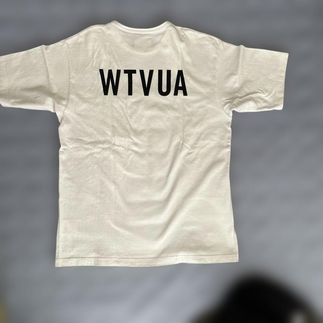 トップス M WTAPS BANNER SS COTTON T White WTVUA