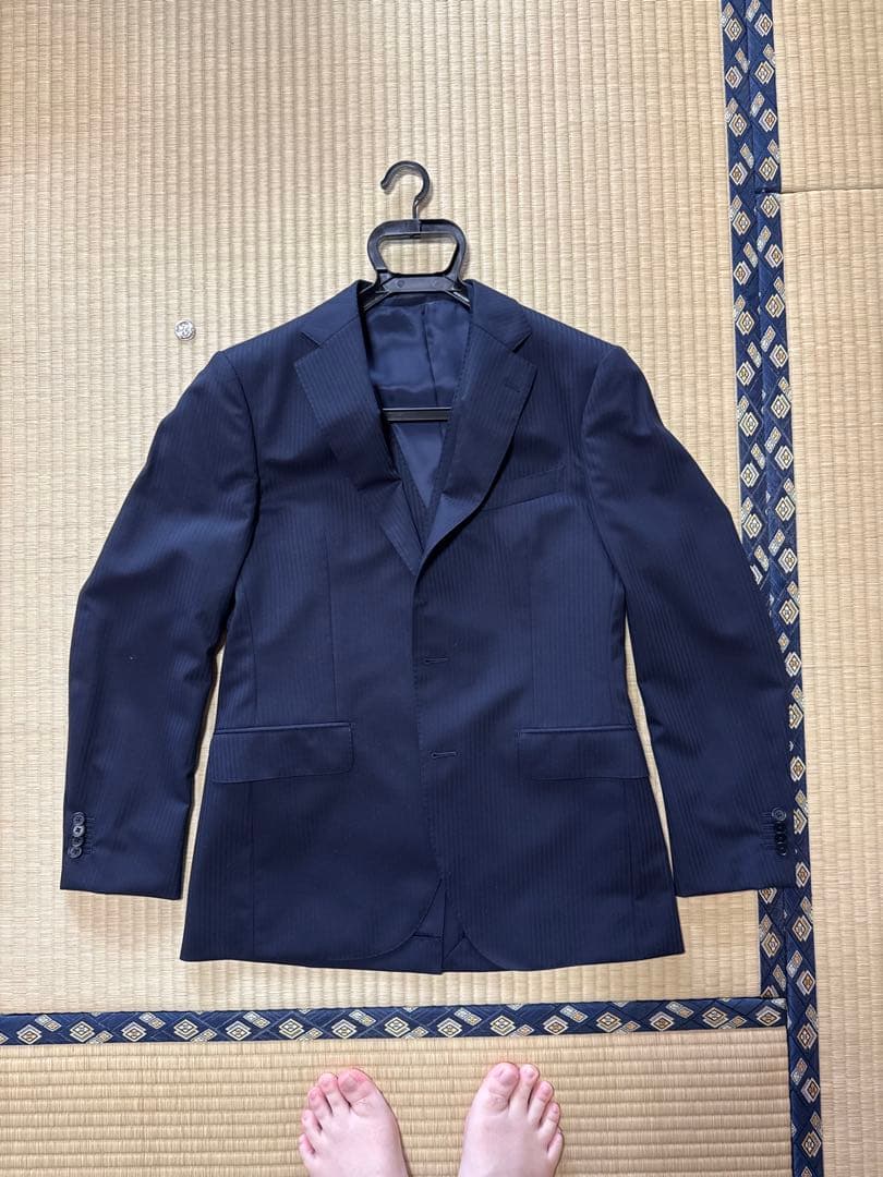 青山 HILTON ヒルトン スーツ 3点セット A5 美品