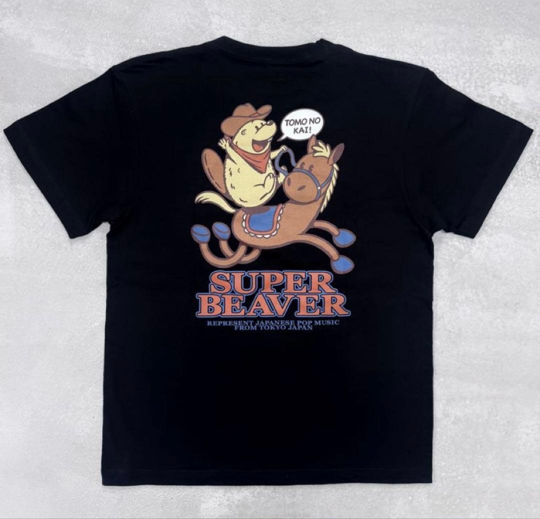 SUPER BEAVER カウボーイビバッT ブラック Mサイズ