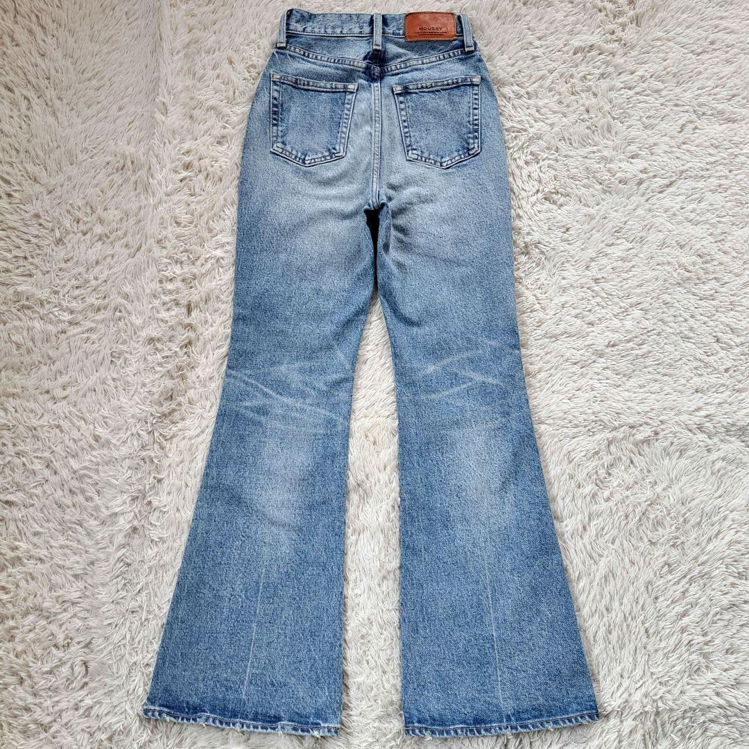 2025年モデル moussy MVS FLARE フレア デニム 23 日本製