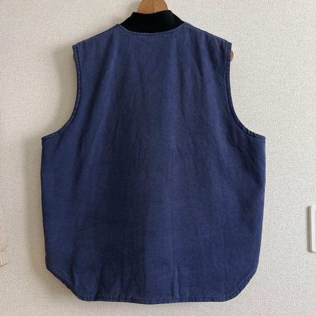 Carhartt カーハート ダックベスト NAVY ネイビーL