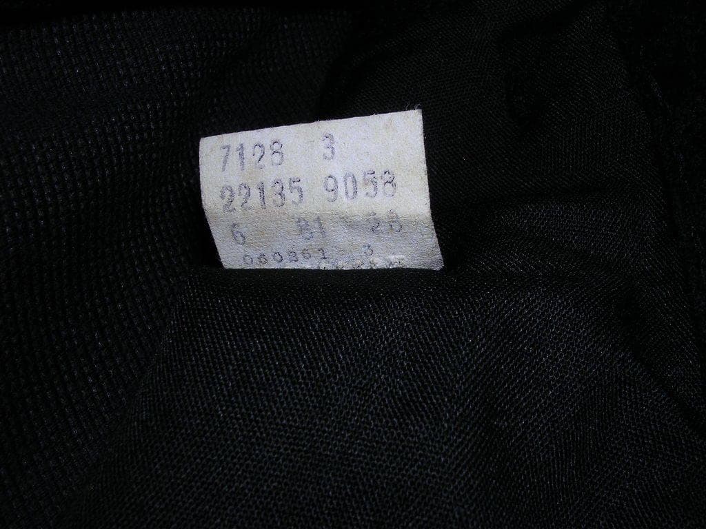 美品 81年 リーバイス 22135 9058 ベロア パンツ 黒 32/34
