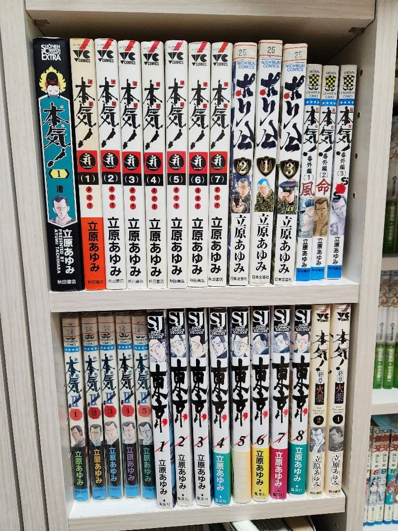 本気。仁義シリーズ　立原あゆみ