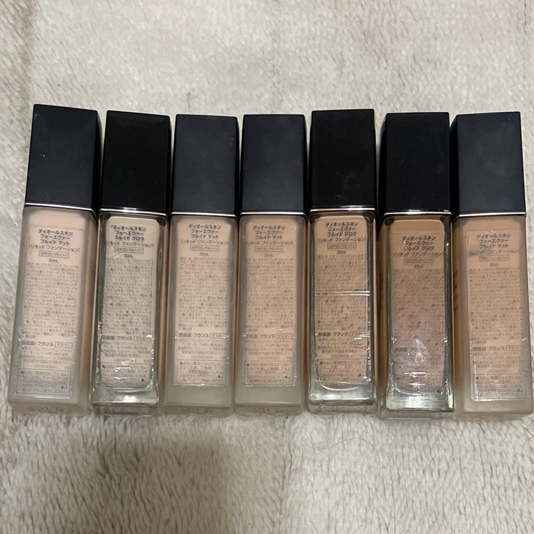 最終価格 残量8割 Dior リキッド ファンデーション 30ml 詰め合わせ