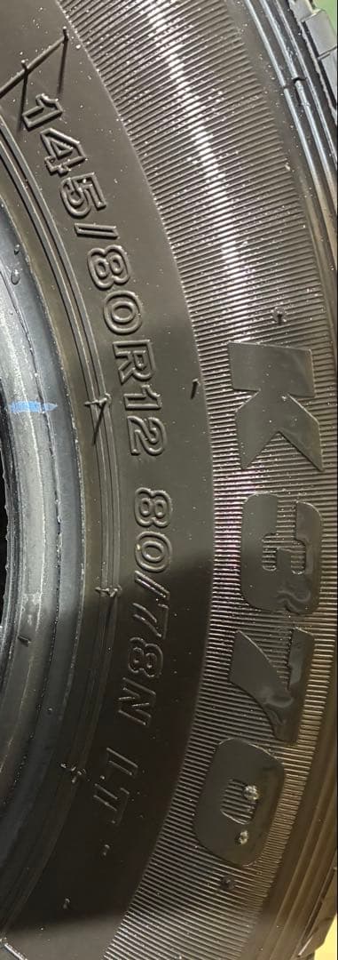 ☆軽バン・軽トラサイズ☆145/80R12 80/78N☆145R12 6PR☆