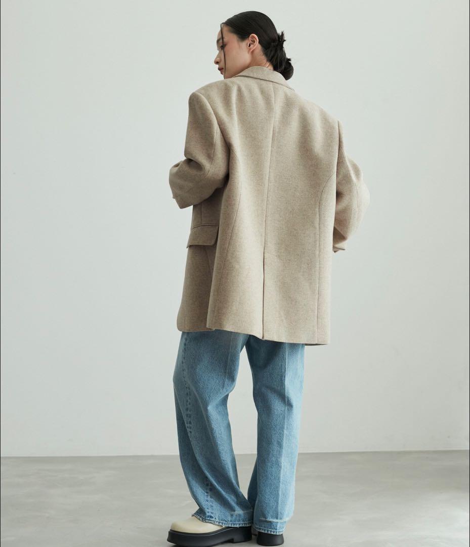 新品 ADAM ET ROPÉ FEMME ボンディングオーバージャケットコート