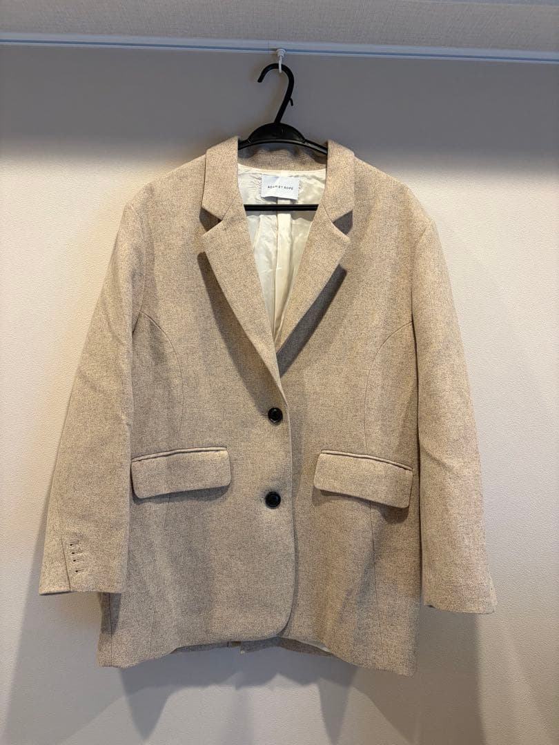 新品 ADAM ET ROPÉ FEMME ボンディングオーバージャケットコート