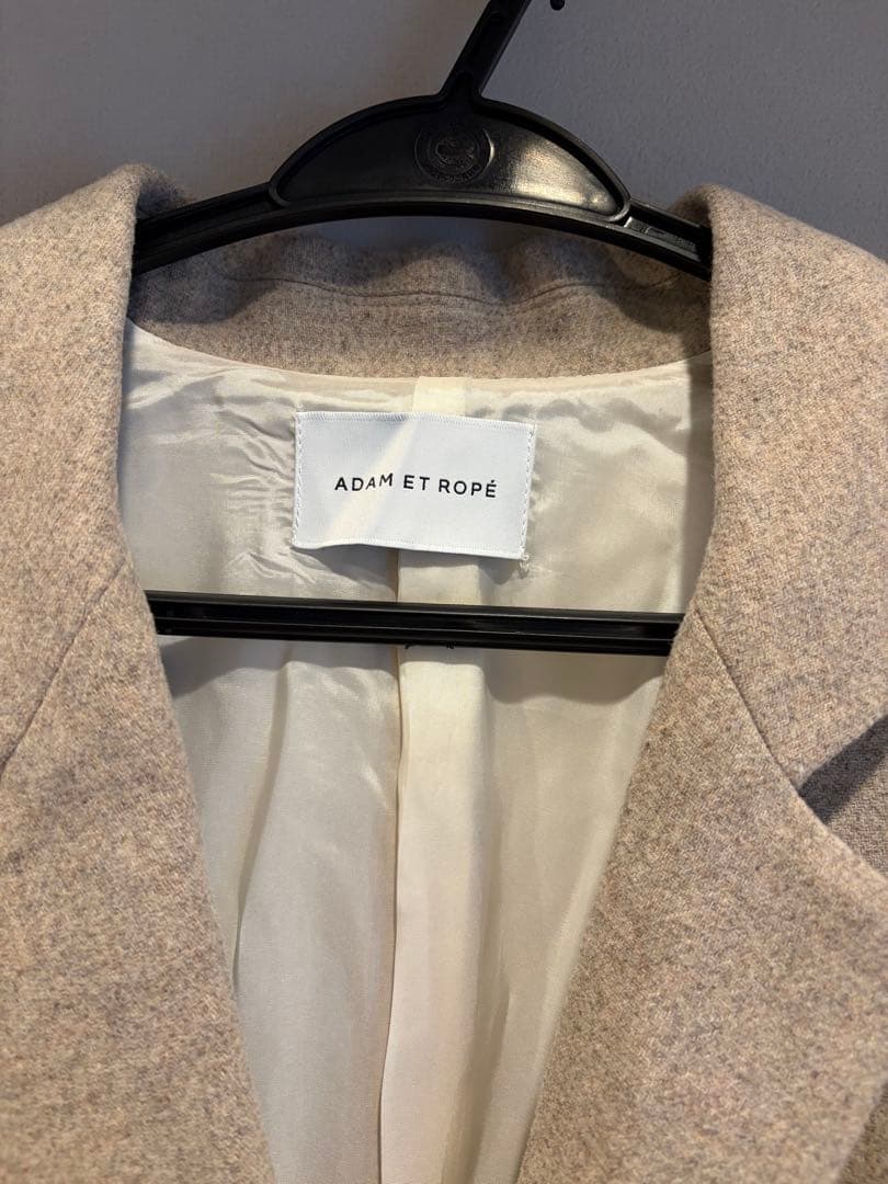新品 ADAM ET ROPÉ FEMME ボンディングオーバージャケットコート