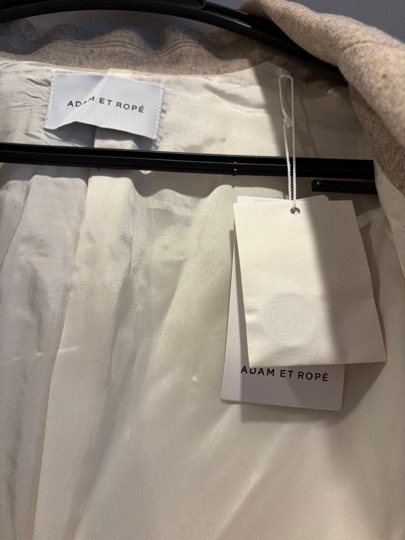 新品 ADAM ET ROPÉ FEMME ボンディングオーバージャケットコート