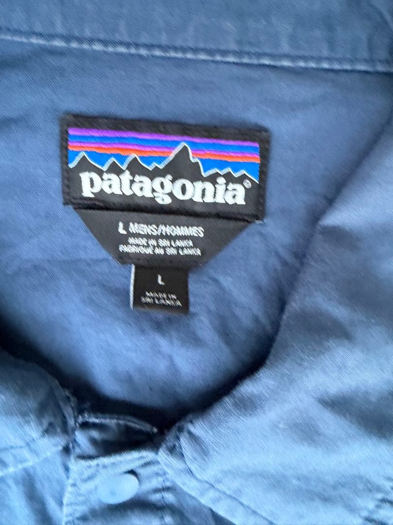 patagonia ネイビー ジャケット Lサイズ