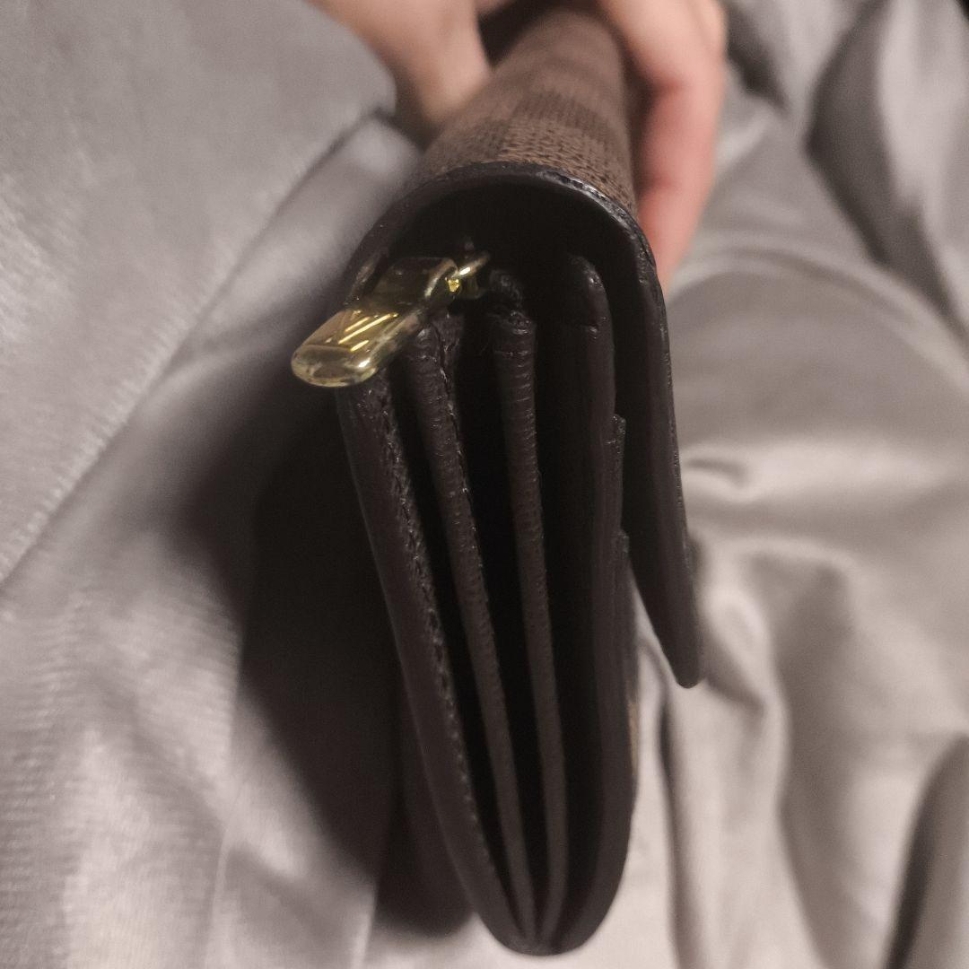 LOUIS VUITTON ポルトフォイユ　サラ　ダミエ　長財布