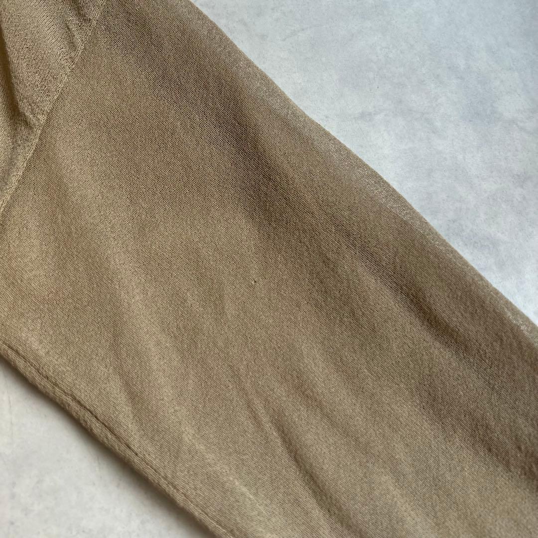 24SS アパルトモンドゥーズィエムクラス ニットVネックカーディガン ベージュ