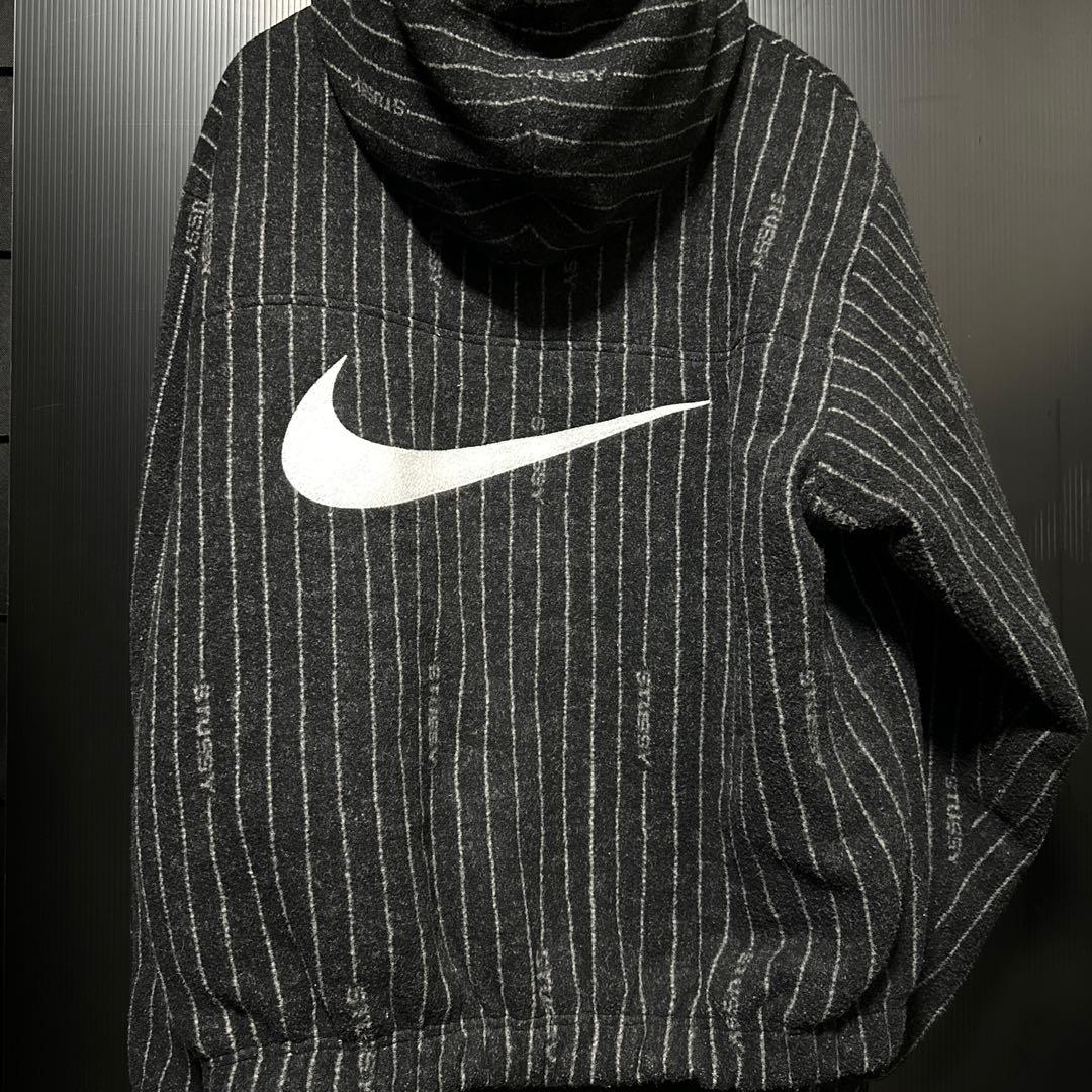 ち*る様 Stussy x Nike Striped Wool Jacket B