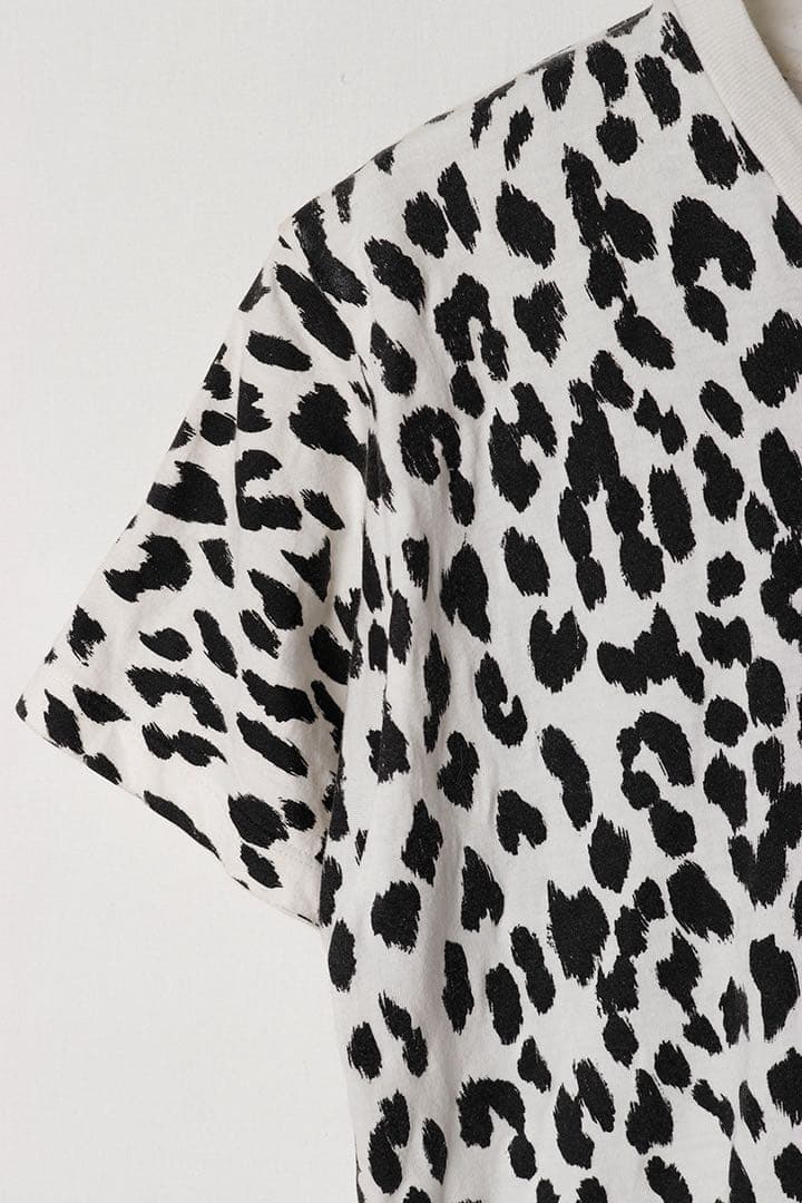 ☆SAINT LAURENT PARIS サンローランパリレオパード柄Tシャツ