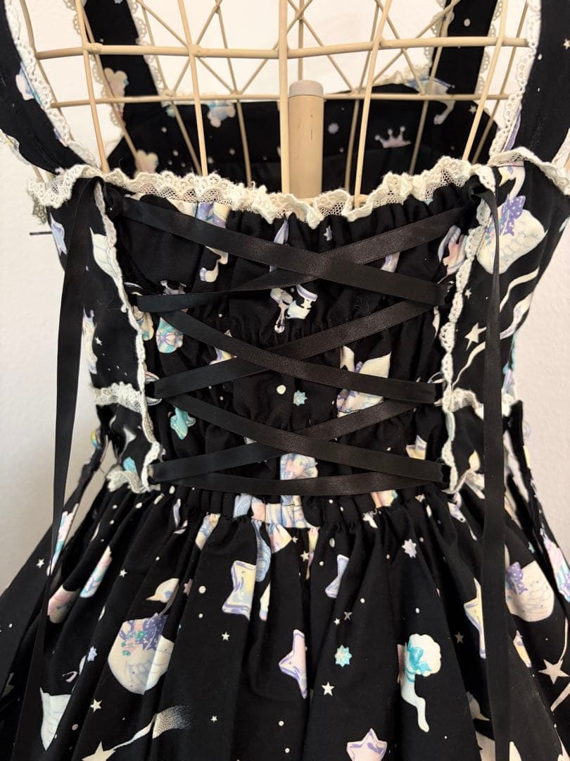 <美品>Angelic Pretty メリーゴーランドJSKとKCセット黒