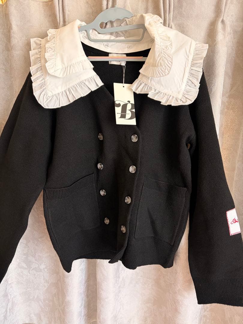 正規品 Bibiy. ANNABELLE CARDIGAN ブラック