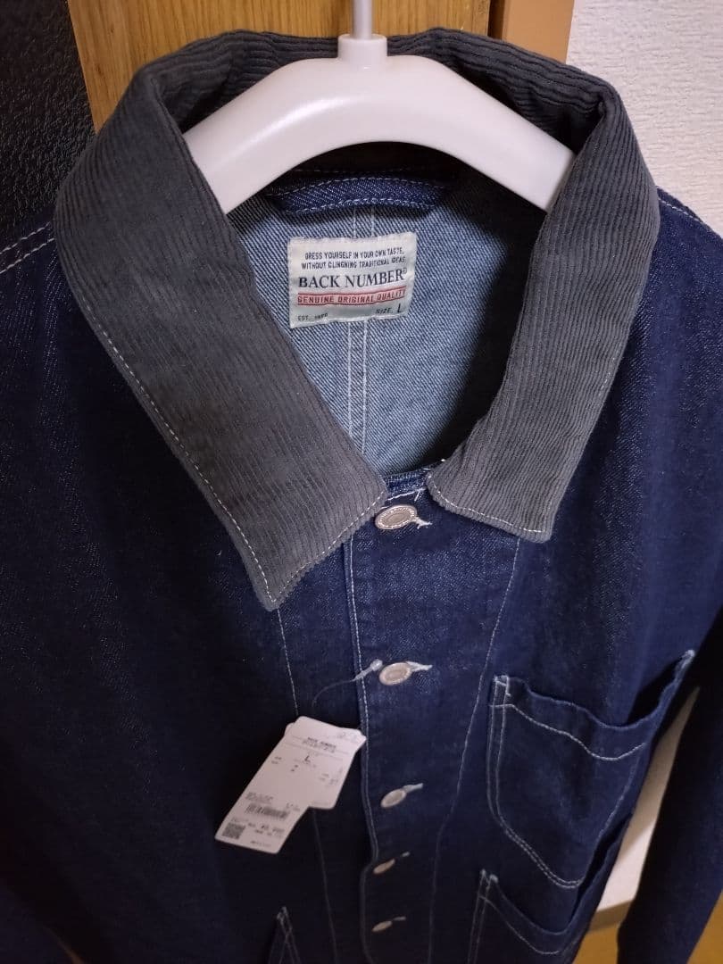 BACK NUMBER デニムカバーオール　新品