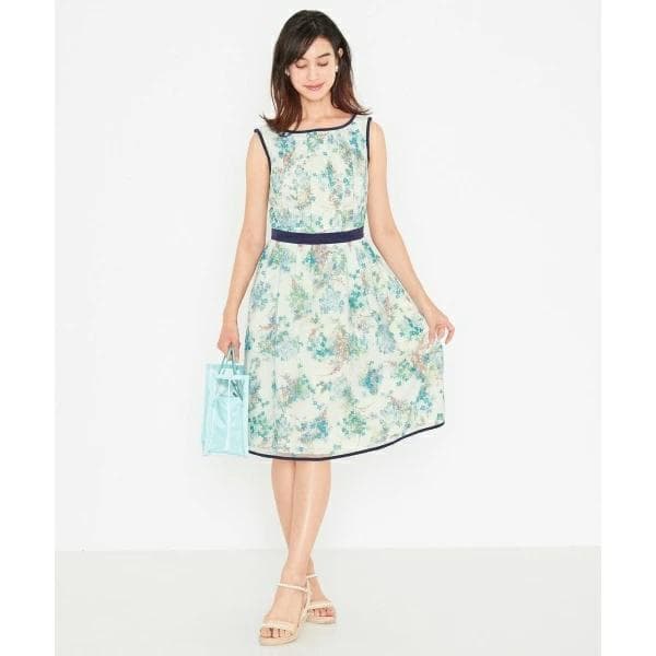 （K04301）トッカ　TOCCA　洗える！　ＳＵＮＲＡＹ　ドレス　ワンピース