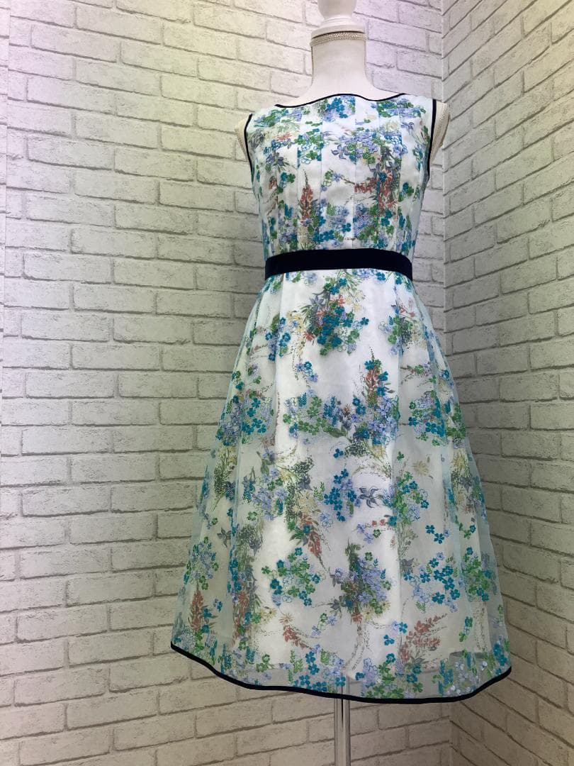 （K04301）トッカ　TOCCA　洗える！　ＳＵＮＲＡＹ　ドレス　ワンピース