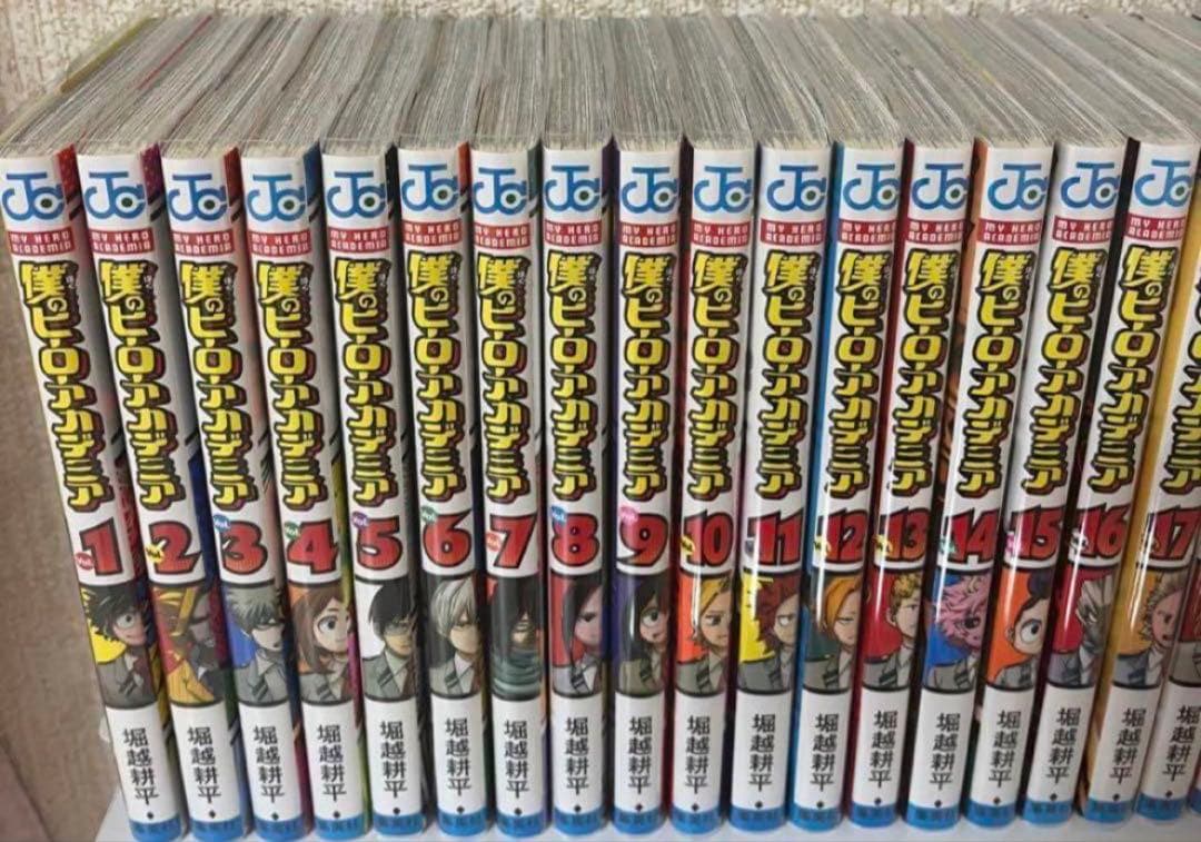 僕のヒーローアカデミア ヒロアカ 漫画 全巻セット 1～42巻 特典付き