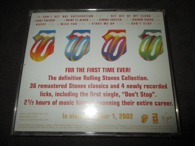 rolling stones forty licks (10曲入CD＋RARE)