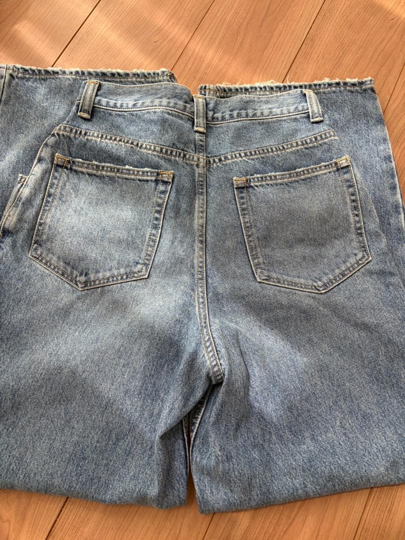 美品 R’IAM WIDE デニム 36