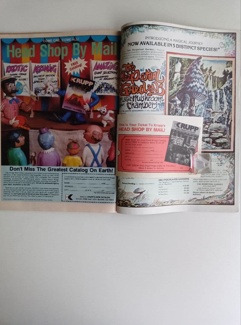 80s/VINTAGE/HIGH−TIME/FEBRUARY/1981/洋雑誌。