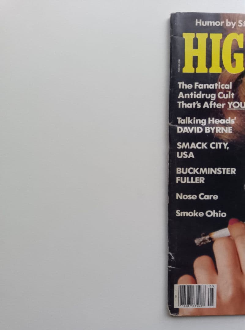 80s/VINTAGE/HIGH−TIME/FEBRUARY/1981/洋雑誌。