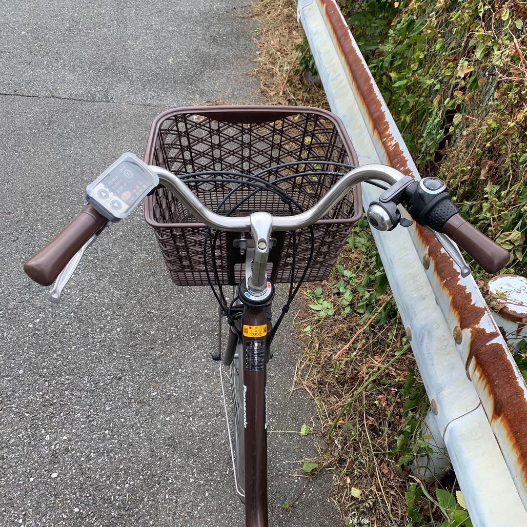 取り置き[675]送料無料 パナ電動自転車 ビビSX 充電器なし ※BTなし