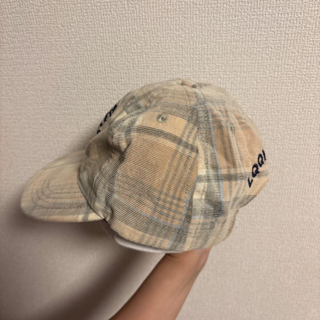 n*g様 値下げ交渉可　LQOK STUDIO チェック柄 スカルキャップ
