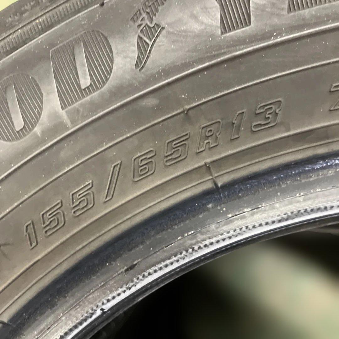 155/65R13 4本セット ICENAVI8 GOODYEAR