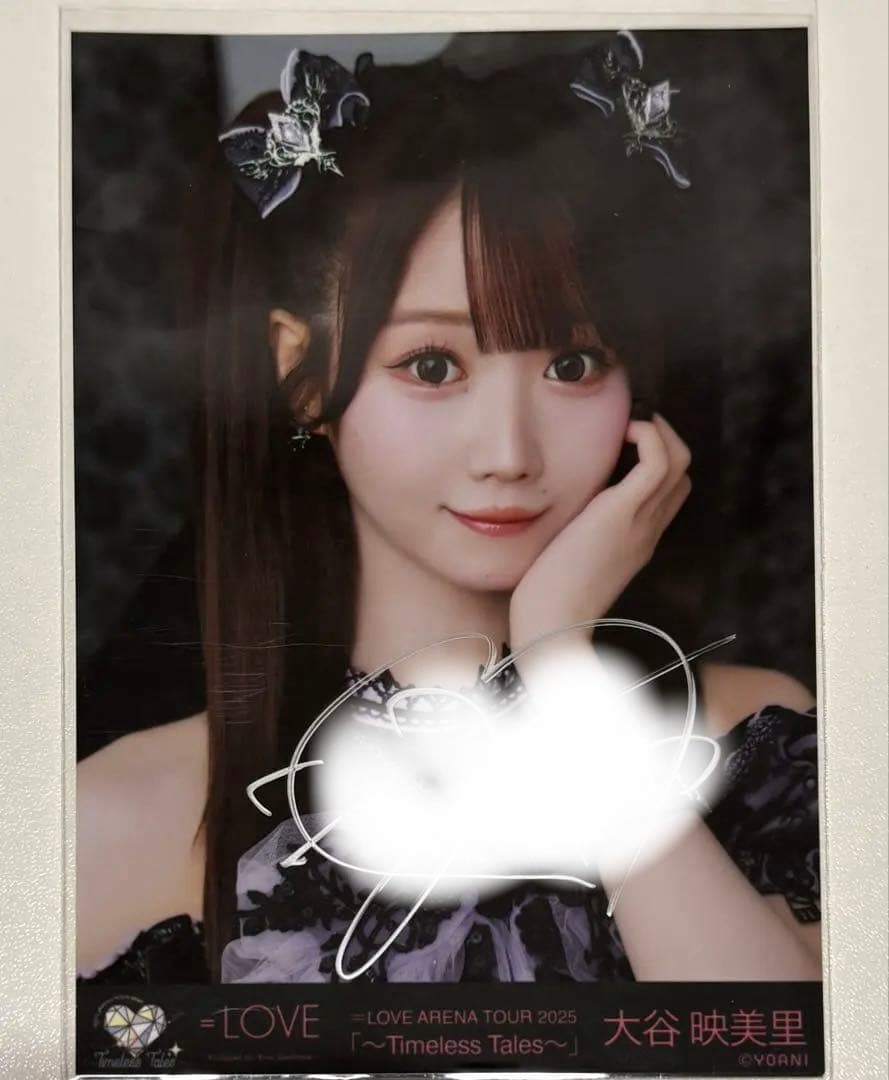 【最終値下げ】大谷映美里 イコラブ =LOVE 直筆生写真
