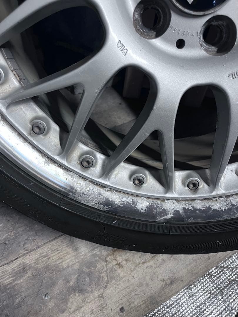 【送料込】BBS RS776 ホイール4本 17インチ7j +48 PCD100