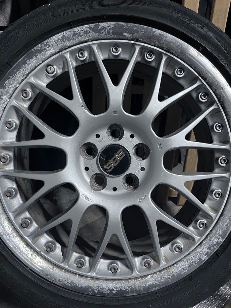 【送料込】BBS RS776 ホイール4本 17インチ7j +48 PCD100