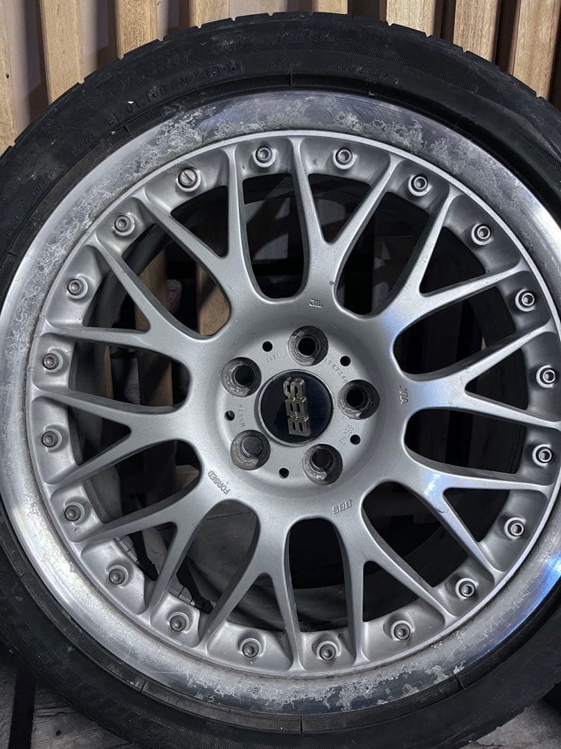 【送料込】BBS RS776 ホイール4本 17インチ7j +48 PCD100