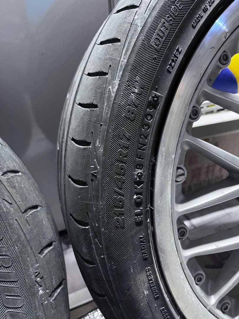 【送料込】BBS RS776 ホイール4本 17インチ7j +48 PCD100