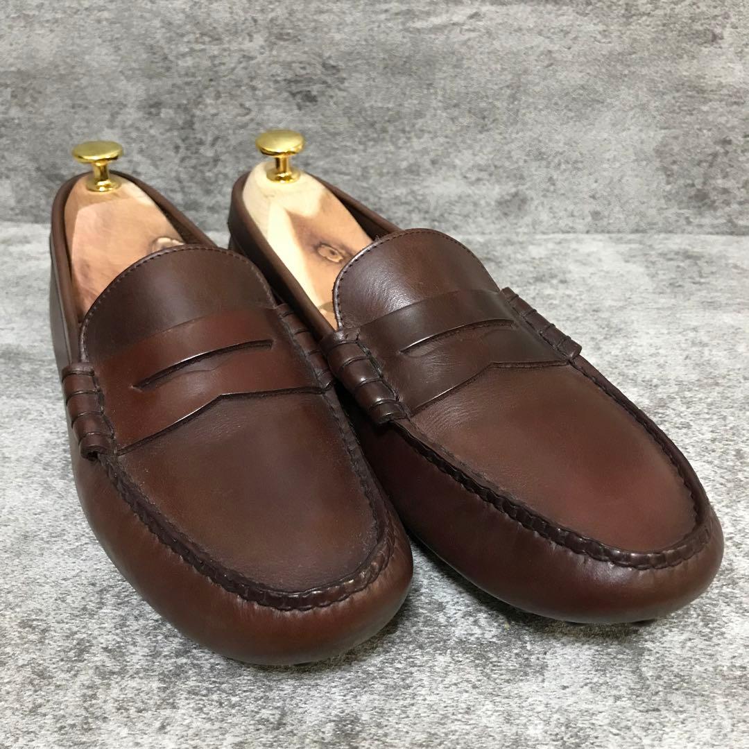 Brooks Brothersローファー ドライビングシューズ ブラウン