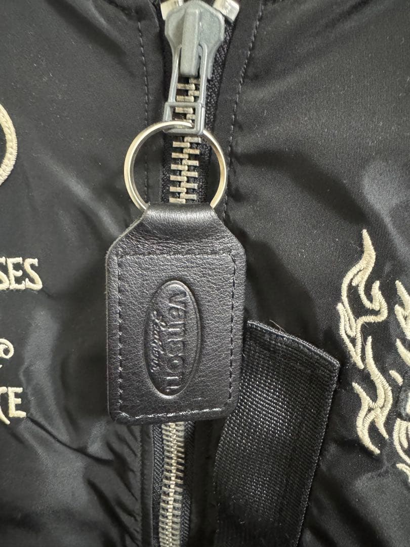 D*i様 VANSON NVJK-2205 MA-1 フライトJKT XL 刺繍