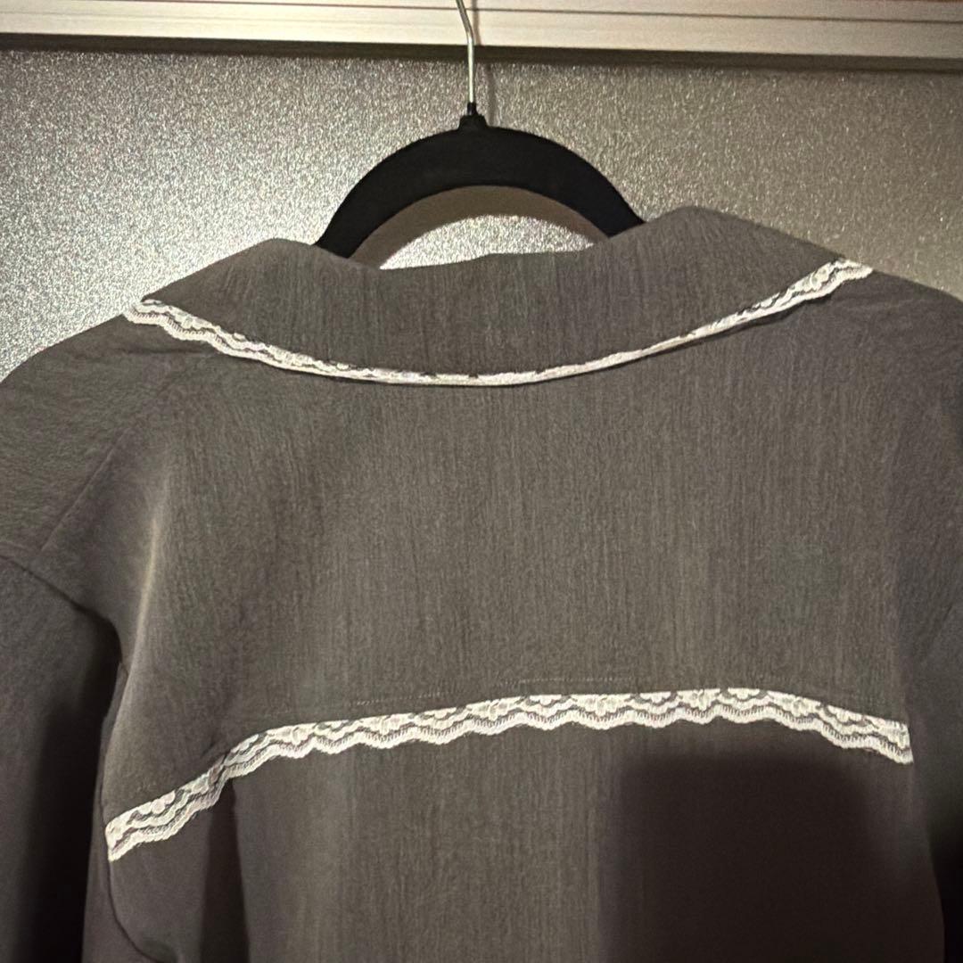 ジャケット・アウター merry jenny lace slit ribbon jacket