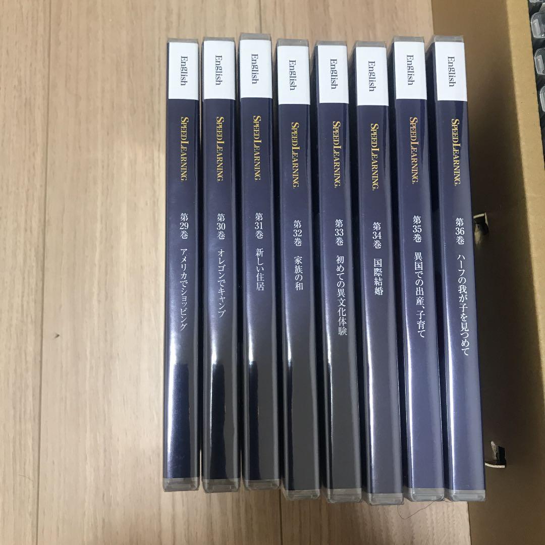 スピードラーニング　英語1巻〜36巻