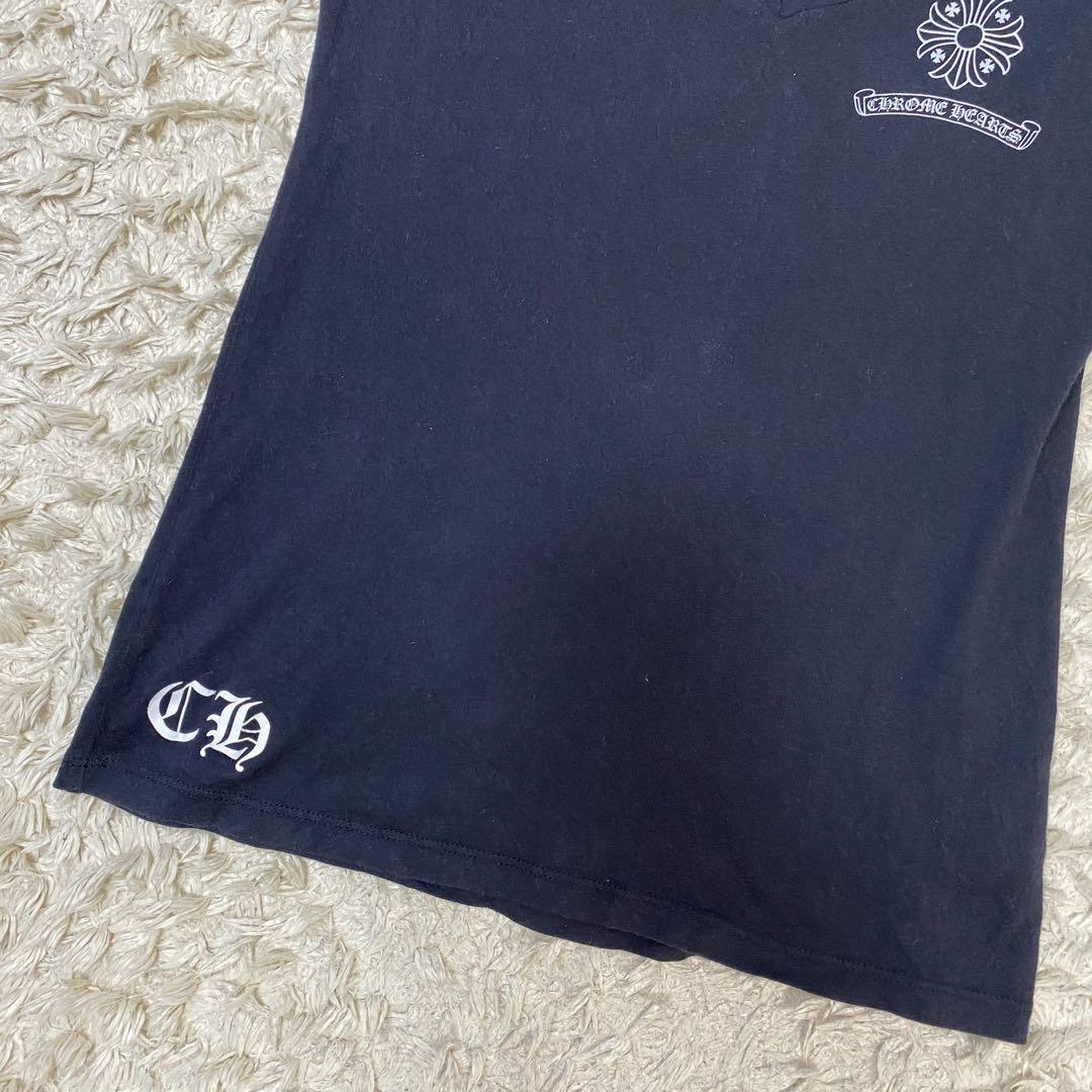 クロムハーツ　バッグクロス 半袖Tシャツ　ブラック　M