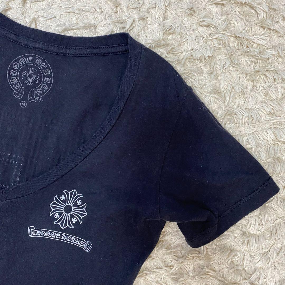 クロムハーツ　バッグクロス 半袖Tシャツ　ブラック　M