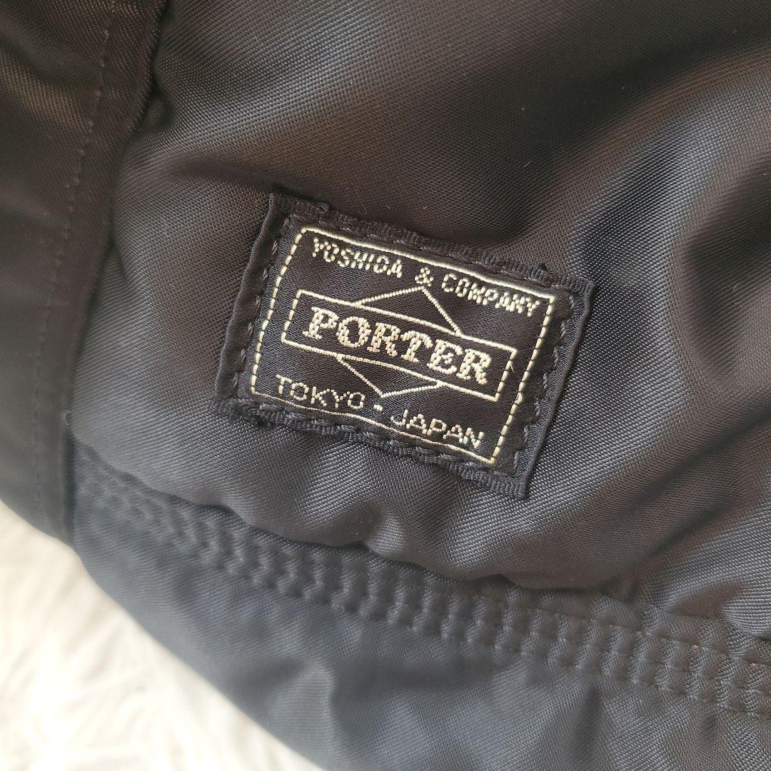 ⭐極美品⭐PORTER TANKER ブラック ドラムバッグ 2WAY