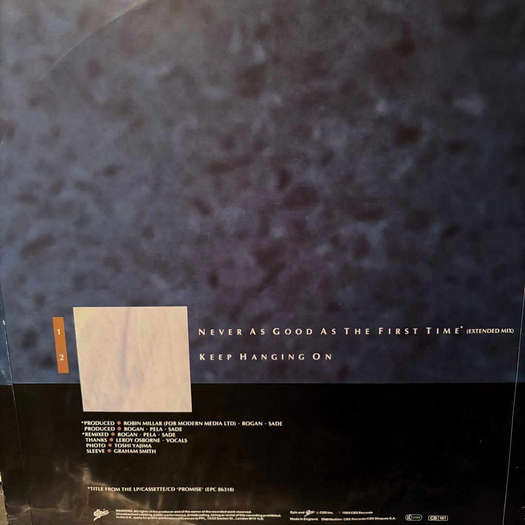 洋楽 Sade Never as Good as the First Time