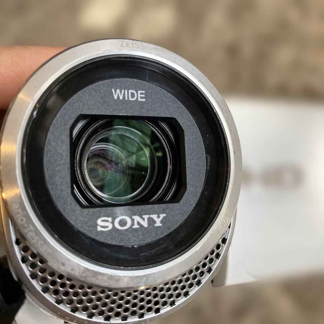 SONY HDR CX485 ホワイト ハンディカムビデオカメラ