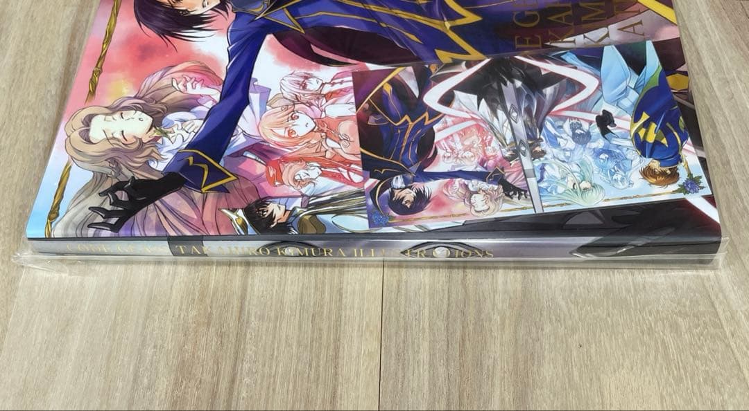 コードギアス 反逆のルルーシュ 木村貴宏 イラスト集 ポストカード 台本付き