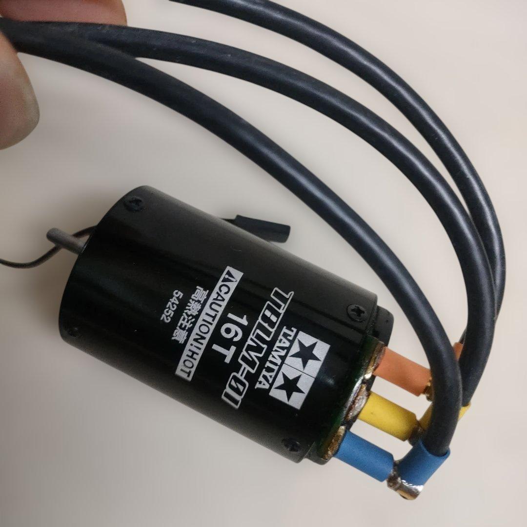 タミヤ TBLE-01ブラシレスESC、TBLM-01 　　　　16Tモーター