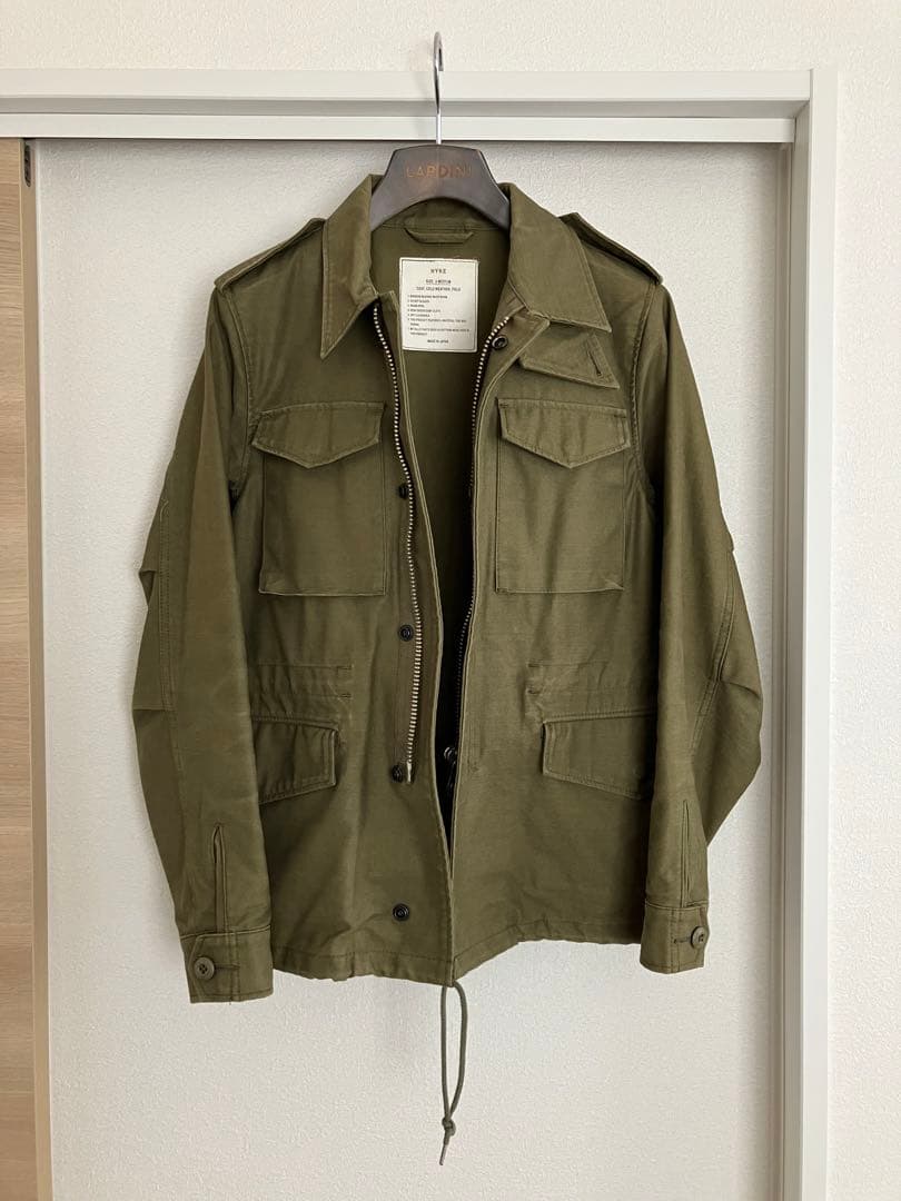 【美品】HYKE M-51 ミリタリージャケット ブルゾン M