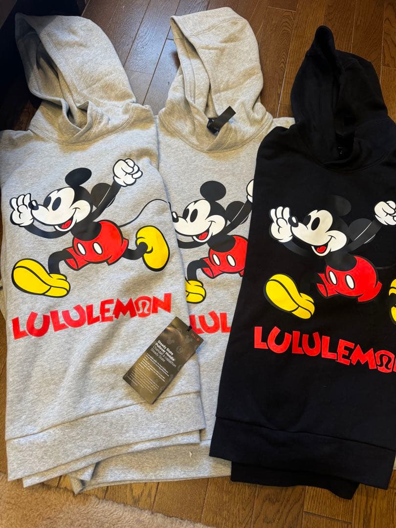 限定コラボ Disney x lululemon ディズニーミッキーHoodie